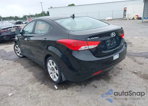 2012 Hyundai Elantra Limited (Ulsan Plant) from USA, damaged, VIN KMHDH4AE5CU268773